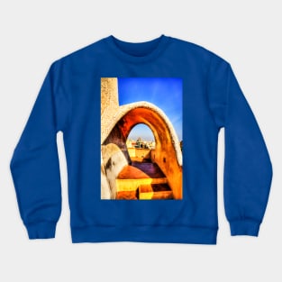 Sagrada Familia From La Pedrera Crewneck Sweatshirt